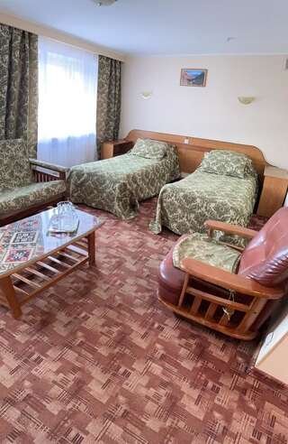 Отель Гостиница ИЛЕК Актобе Двухместный номер Делюкс с 2 отдельными кроватями-1