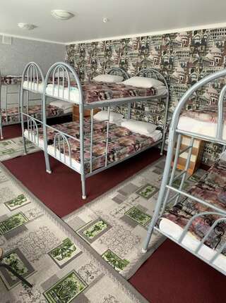 Отель Гостиница ИЛЕК Актобе Спальное место на двухъярусной кровати в общем номере для мужчин и женщин-2